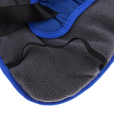 Maxbell Waterproof Dog Coat Vest Warm Padded Reflective Puppy Clothes  Blue L