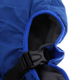 Maxbell Waterproof Dog Coat Vest Warm Padded Reflective Puppy Clothes  Blue L