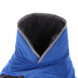 Maxbell Waterproof Dog Coat Vest Warm Padded Reflective Puppy Clothes  Blue L
