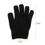 Maxbell Bird Bite Resistant Gloves Pet Parrots Biting Prevention Tearing Wear Gloves Black