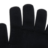 Maxbell Bird Bite Resistant Gloves Pet Parrots Biting Prevention Tearing Wear Gloves Black