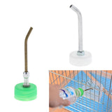 Maxbell Poultry Screw Style Nippler Waterer Feeder for Chicken Duck Bird S
