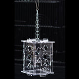 Maxbell Cage Hanging Bird Foraging Food Container Feeder Parrot Toy Pet Treat Hunt S