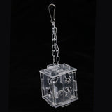 Maxbell Cage Hanging Bird Foraging Food Container Feeder Parrot Toy Pet Treat Hunt S