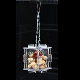 Maxbell Cage Hanging Bird Foraging Food Container Feeder Parrot Toy Pet Treat Hunt S