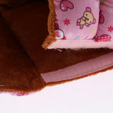 Maxbell Warm Bird House Hammock Sleep Bed for Small and Medium Parrot  Pink Small