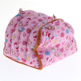 Maxbell Warm Bird House Hammock Sleep Bed for Small and Medium Parrot  Pink Small