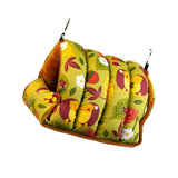 Maxbell Warm Bird House Hammock Sleep Bed for Small and Medium Parrot  Pink Small