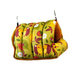 Maxbell Warm Bird House Hammock Sleep Bed for Small and Medium Parrot  Pink Small