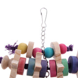 Maxbell Parrot Cage Chew Toy Bird Chewing Blocks Toy for Cockatiel Lovebird Parakeet