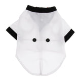 Maxbell Pet Small Dog Clothes, Puppy Stylish Suit Bow Tie Costume, Wedding Shirt White S