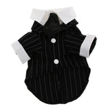 Maxbell Dog Puppy Pet Clothes Stylish Suit Bow Tie Costume Wedding Shirt  S type 2