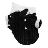 Maxbell Dog Puppy Pet Clothes Stylish Suit Bow Tie Costume Wedding Shirt  M type 2