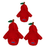 Maxbell Christmas Apple Dress Pet Costume Dog Puppy Fashion Cute Sweatshirt  S