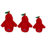 Maxbell Christmas Apple Dress Pet Costume Dog Puppy Fashion Cute Sweatshirt  S