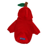 Maxbell Christmas Apple Dress Pet Costume Dog Puppy Fashion Cute Sweatshirt  M