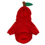 Maxbell Christmas Apple Dress Pet Costume Dog Puppy Fashion Cute Sweatshirt  M