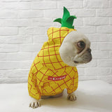 Maxbell Pet Lovely Pineapple Transformed Dress Puppy Dog Cosplay Costumes M