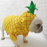 Maxbell Pet Lovely Pineapple Transformed Dress Puppy Dog Cosplay Costumes M