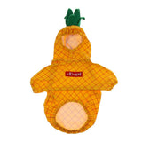 Maxbell Pet Lovely Pineapple Transformed Dress Puppy Dog Cosplay Costumes M