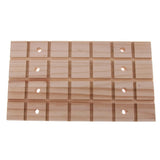 Max Pet Hamster Rabbit Wooden Claws Scratching Board Squirrel Play Chew Toy