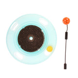 Maxbell Corrugated Paper Cat Scratch Board Puzzle Game Track Ball Cat Turntable Toy