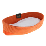 Maxbell Foldable Travel Cat Carrier Bed - Kitten Comfortable Nest With Cozy Cushion Orange