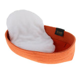 Maxbell Foldable Travel Cat Carrier Bed - Kitten Comfortable Nest With Cozy Cushion Orange
