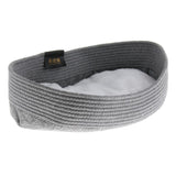 Maxbell Foldable Travel Cat Carrier Bed - Kitten Comfortable Nest With Cozy Cushion Gray