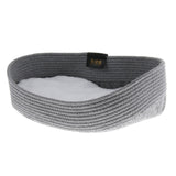 Maxbell Foldable Travel Cat Carrier Bed - Kitten Comfortable Nest With Cozy Cushion Gray