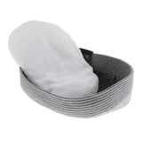 Maxbell Foldable Travel Cat Carrier Bed - Kitten Comfortable Nest With Cozy Cushion Gray