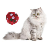 Maxbell 10Pcs 4cm Cat Ball Toy Interactive Cats Toys Play Chewing Scratch Balls