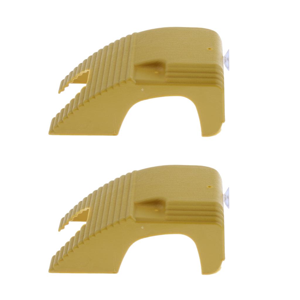 Maxbell 2Pcs Suction Cup Turtle Basking Platform Adjustable Aquatic Tank Dock 1