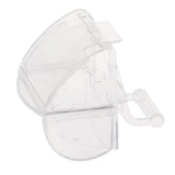 Maxbell Bird Parrot Feeder Pets Acrylic Feeding Bowl Cage Hanging Food Water Holder