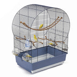 Maxbell Bird Parrot Feeder Pets Acrylic Feeding Bowl Cage Hanging Food Water Holder