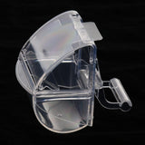Maxbell Bird Parrot Feeder Pets Acrylic Feeding Bowl Cage Hanging Food Water Holder