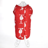 Max Dog Shirt Costume Xmas Pet V Collar Clothes Holiday for Medium to Large Dogs M
