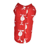 Max Dog Shirt Costume Xmas Pet V Collar Clothes Holiday for Medium to Large Dogs M