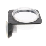 Max 2Pcs Suction Mini Worm Dish Reptile Gecko Ledge Feeder Corner Space Saving
