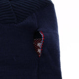 Maxbell Pet Dog Puppy Blue Sweater Autumn Winter Clothes Warm Jumper Costume   M