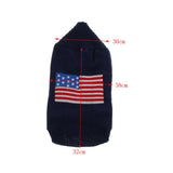 Maxbell Pet Dog Puppy Blue Sweater Autumn Winter Clothes Warm Jumper Costume   M