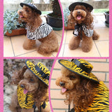 Maxbell Pet Clothes Shawl Cloak with Hat Dog Cat Christmas Party Costume  S