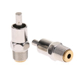 Maxbell 10 Pcs Metal Automatic Pig Nipple Water Drinker Feeder Waterer round type