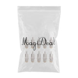 Maxbell 10 Pcs Metal Automatic Pig Nipple Water Drinker Feeder Waterer round type
