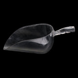 Maxbell Transparent Clear Plastic Food Feed Scoop for Pet Poultry Pigs Sheeps Geese L