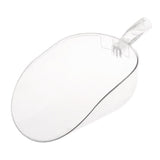 Maxbell Transparent Clear Plastic Food Feed Scoop for Pet Poultry Pigs Sheeps Geese L