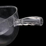 Maxbell Transparent Clear Plastic Food Feed Scoop for Pet Poultry Pigs Sheeps Geese L