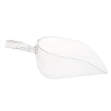 Maxbell Transparent Clear Plastic Food Feed Scoop for Pet Poultry Pigs Sheeps Geese L