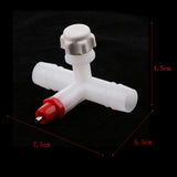 Maxbell 100 Pcs Chicken Spring Drinking Fountain Waterer Automatic Water Feeder White