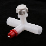 Maxbell 100 Pcs Chicken Spring Drinking Fountain Waterer Automatic Water Feeder White